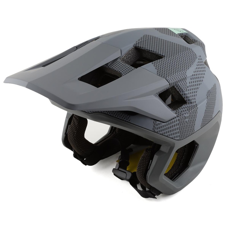 Fox Racing Dropframe Pro MIPS Helmet (Grey Camo) (S) 