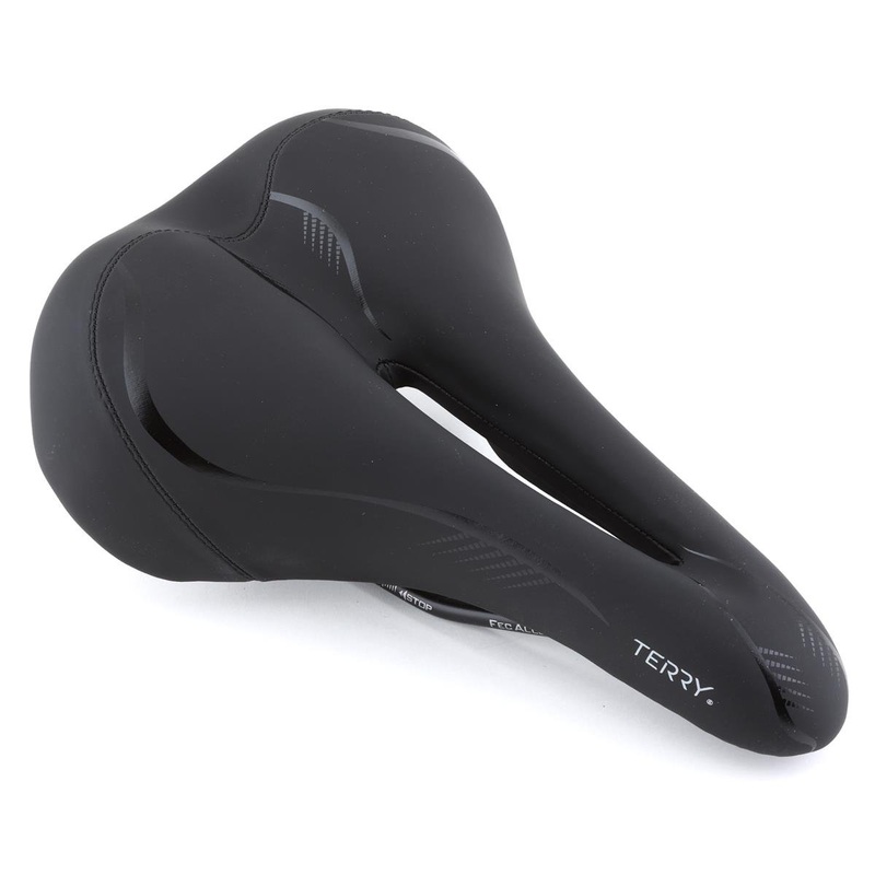 Terry Liberator X Italia Saddle (Black) (Steel Rails) (163mm) 