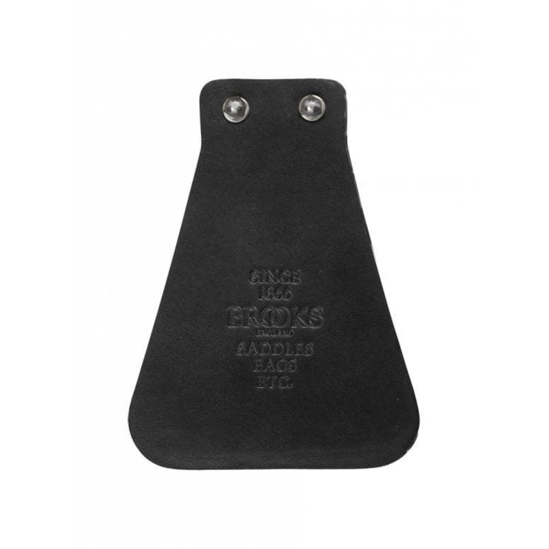 Brooks Mudflap Leather Black Hybrid Mudguards