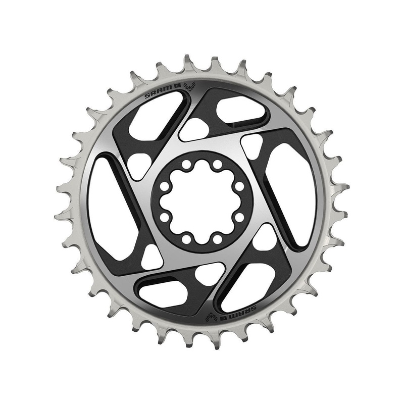 Sram Chain Ring T-Type Direct Mount 3Mm Offset Eagle (Including 8 Bolts) Xxsl D1 2023: Black 38T