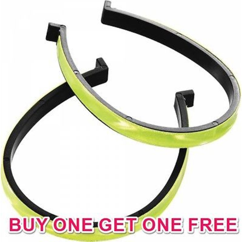 3M QUALITY REFLECTIVE HI-VIS CYCLING TROUSER CLIPS WINTER SAFETY BUY1 GET 1 FREE
