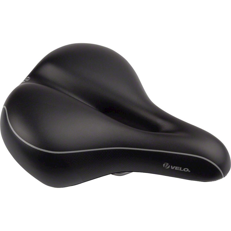 Velo Voam Cloud O Saddle (Black) (Steel Rails) (211mm) 