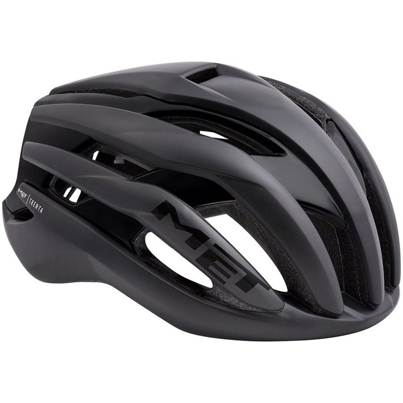 MET Trenta MIPS Helmet - Black Matte/Glossy Large