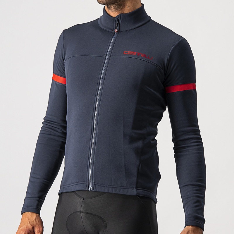 Maglia maniche lunghe Castelli Fondo 2 - Blu