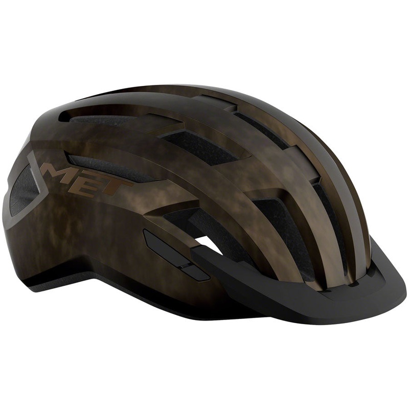 MET Allroad MIPS Helmet with Light - Bronze Medium