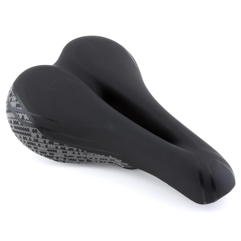 Terry Cite Y Gel Italia Saddle (Black TEX) (Steel Rails) (165mm) 