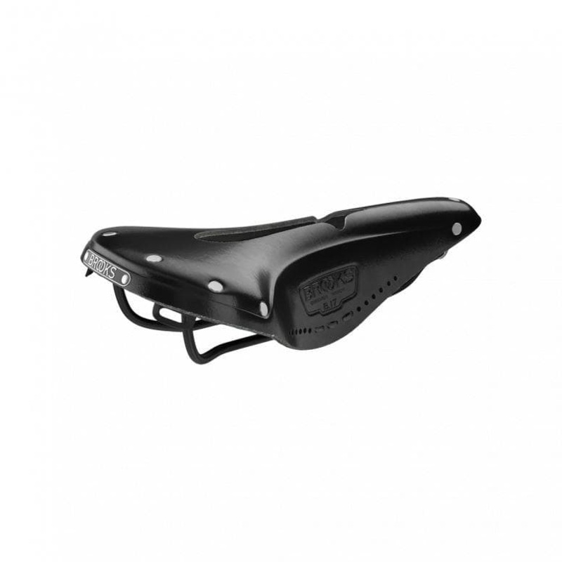 Brooks B17 Narrow-Carved Blk Mens Road Saddle - 155mm