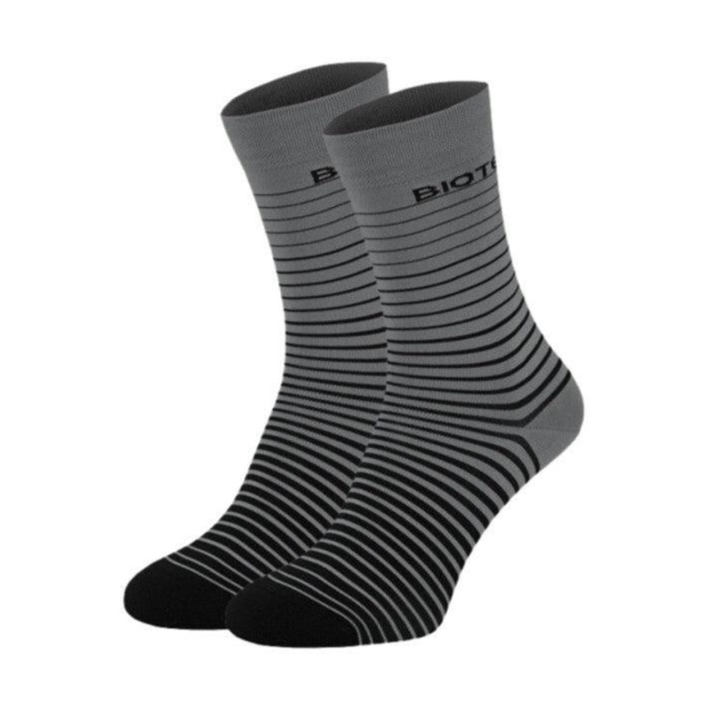 Calze Biotex Millerighe - Grigio