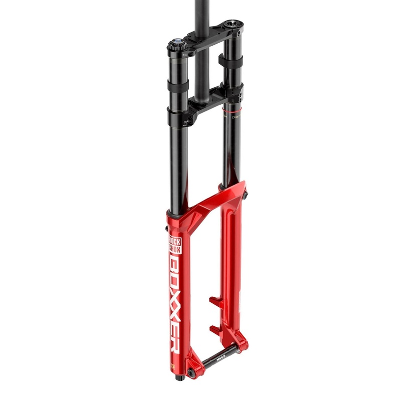 Rockshox Fork Boxxer Ultimate Charger3 - 27.5 Boost 20X110 200Mm (Includes Bolt On Fender, Btm Tokens, Short/Tall Crowns Star Nut, Maxle Stealth) D1: Red 44Mm Offset