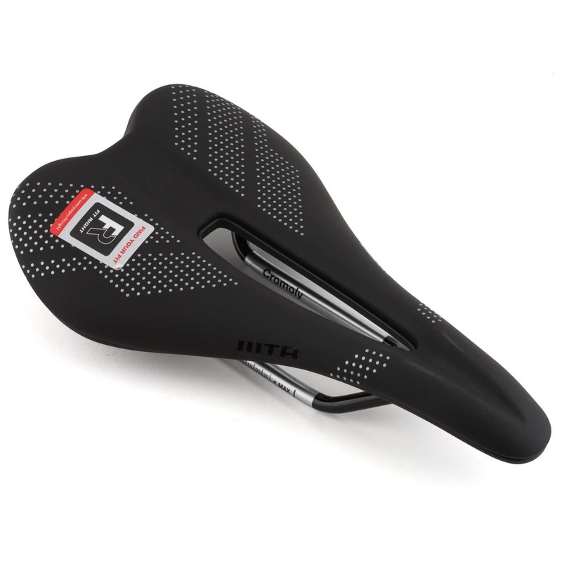 WTB Gravelier Saddle (Black) (Chromoly Rails) (140mm) 