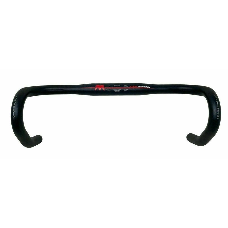 420mm Eddy Merckx 42cm Road Bike Drop Handlebars 31.8mm Aluminum Matt Black