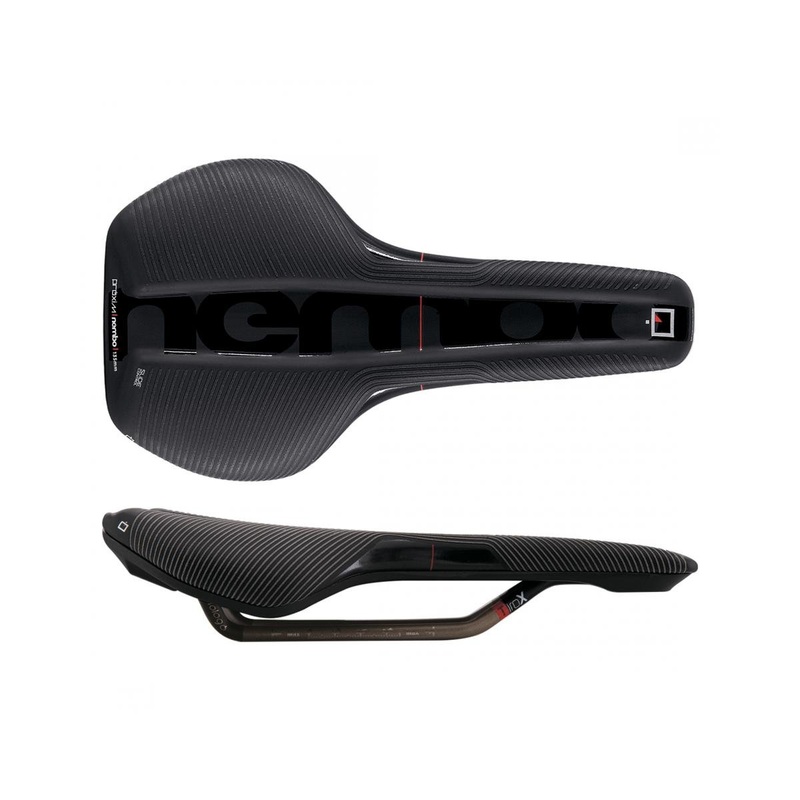 Prologo Proxim Nembo Saddle (Black) (w/Slide Control) (Tirox Rails) (145mm Width) 