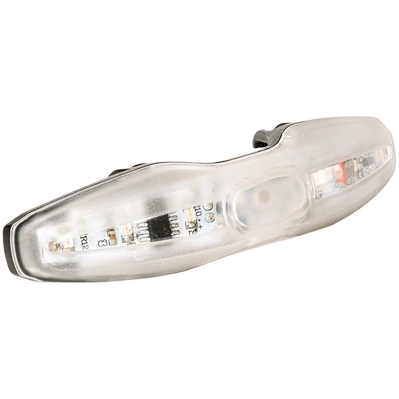 Met USB LED Safety Helmet Tail Light (Black) 