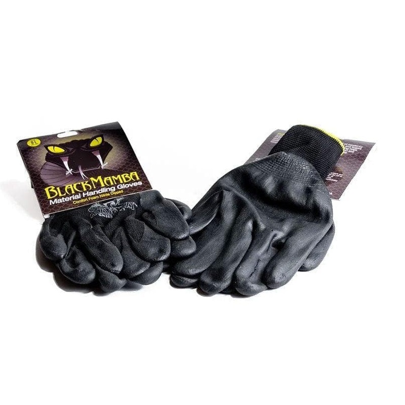 Black Mamba Mechanics Glove PU Dipped