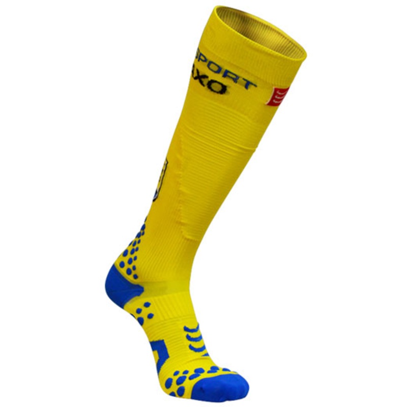 Calze Compressport Full M - Tinkoff Saxo