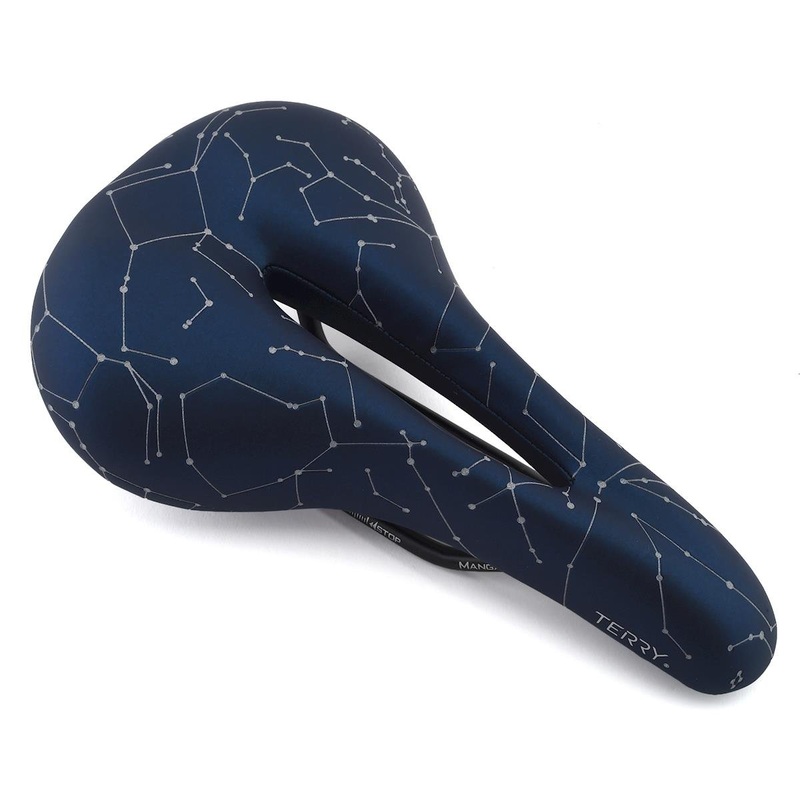 Terry Butterfly Galactic+ Women's Saddle (Night Sky) (Manganese Rails) (155mm) 