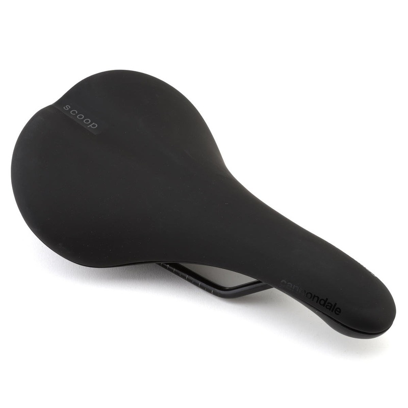 Cannondale Scoop Steel Gel Saddle (Black) (Radius) (155mm) 