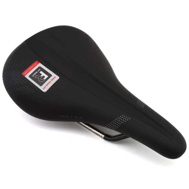 WTB Solano SL Fusion Form Saddle (Black) (Titanium Rails) (Medium) (142mm) 