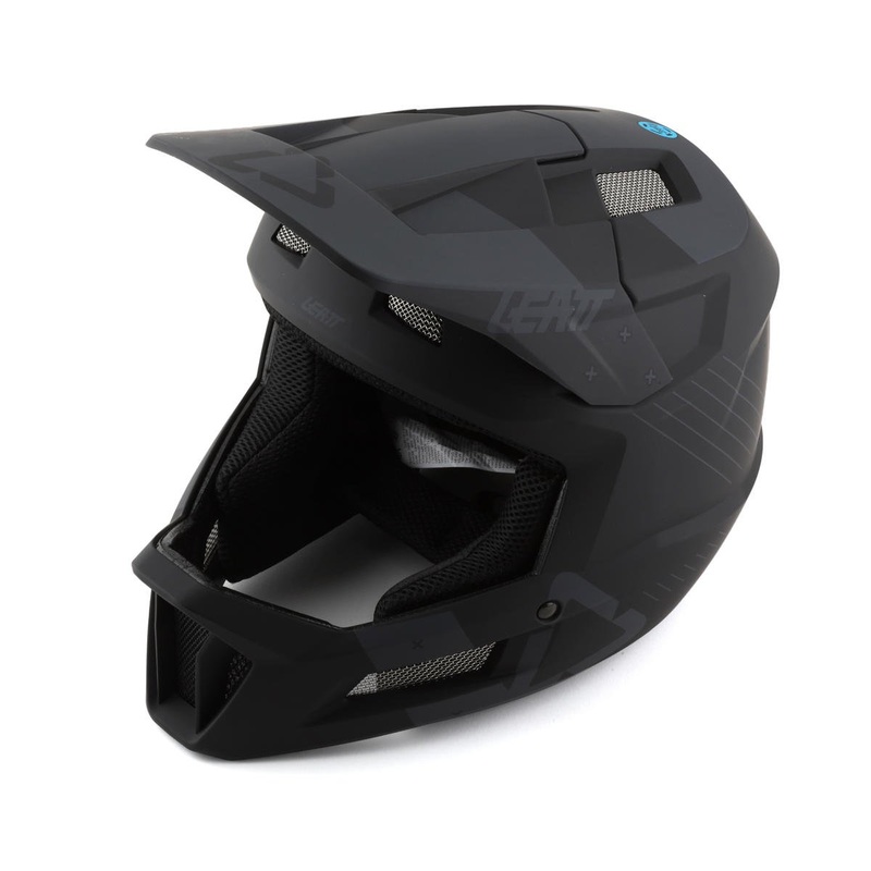Leatt MTB Gravity 2.0 Men's Full Face Helmet (Stealth) (XS) 