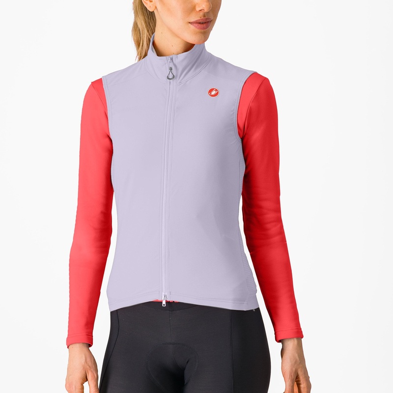 Gilet donna Castelli Espresso - Lilla