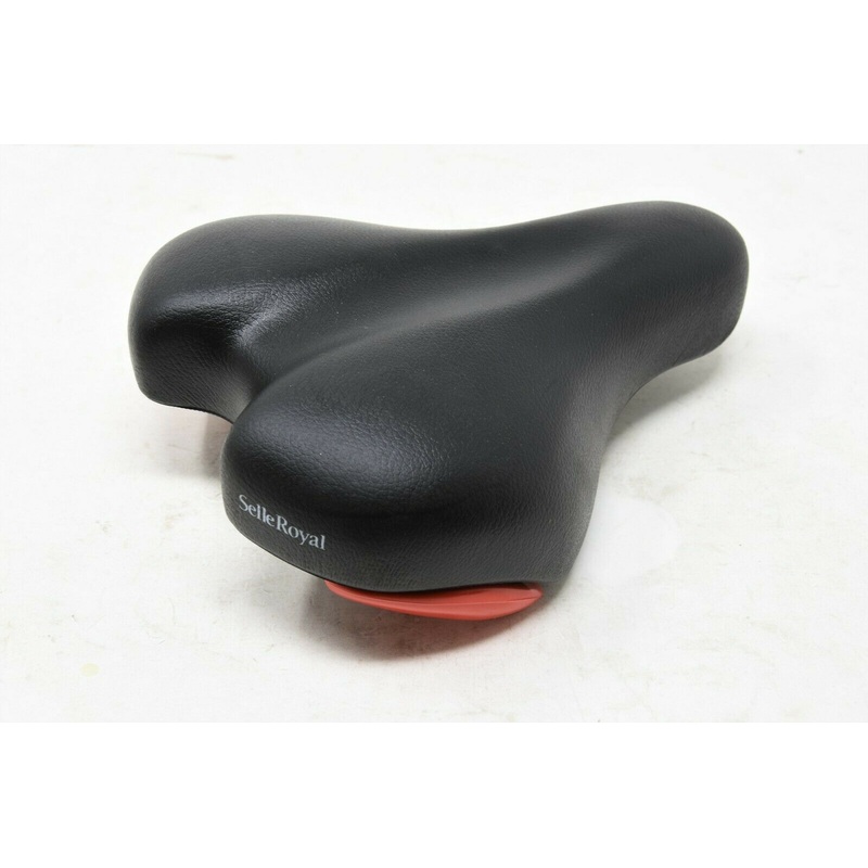 12 14 Kids Bike Seat Padded Saddle Junior Cycles Kids Cycle Black Red Bumpers
