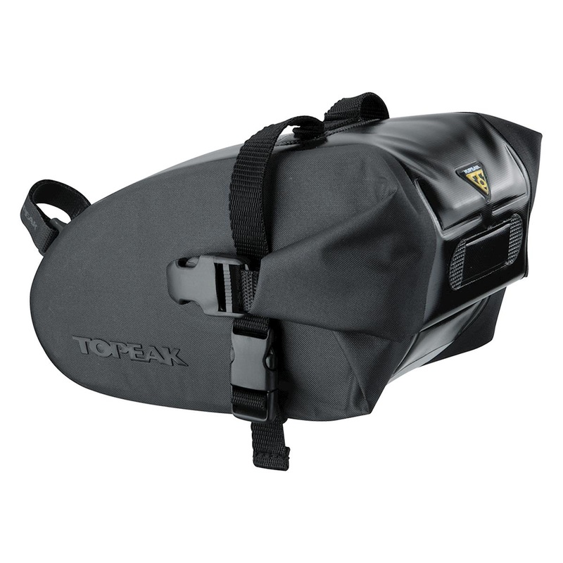 Topeak Wedge Drybag Saddle Pack (Black) (1.5L) (L) 