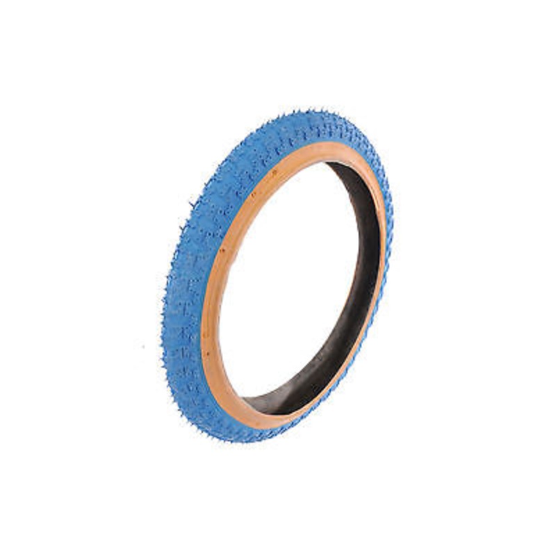 16x1.75 BLUE AMBERWALL COMP 3 STYLE BMX TYRE SUIT MINI BURNER -ANY 16 BMX