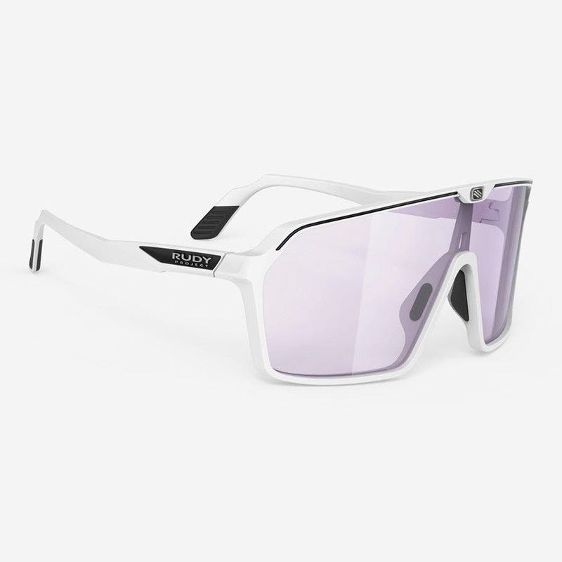 Occhiali Rudy Spinshield - White Matte ImpactX2 Laser Purple