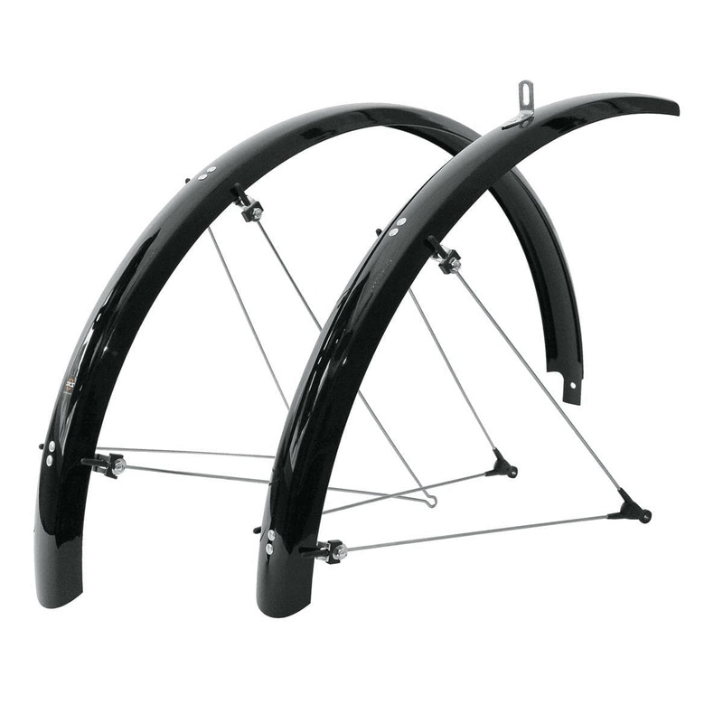 Sks Bluemels Mudguard Set: Black 35Mm 28