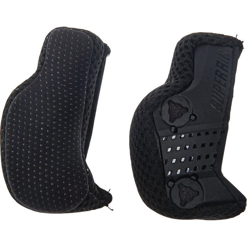 Bell Super Air R Cheek Pads|Bell Super Air/R Cheek Pad BLK 25mm_7132927|Bell Super Air/R Cheek Pad BLK 30mm_7132928|Bell Super Air/R Cheek Pad BLK 40mm_7132929