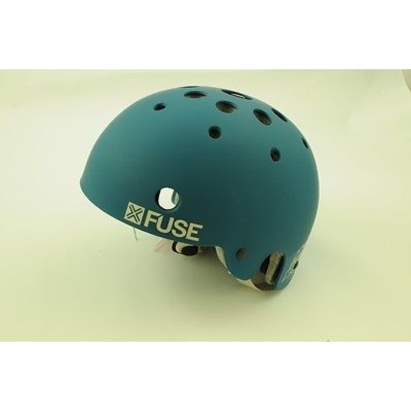 X FUSE LINK BMX-SKATE BIKE HELMET LARGE (59-60cm) SALE PRICE 50% OFF MATT TEAL