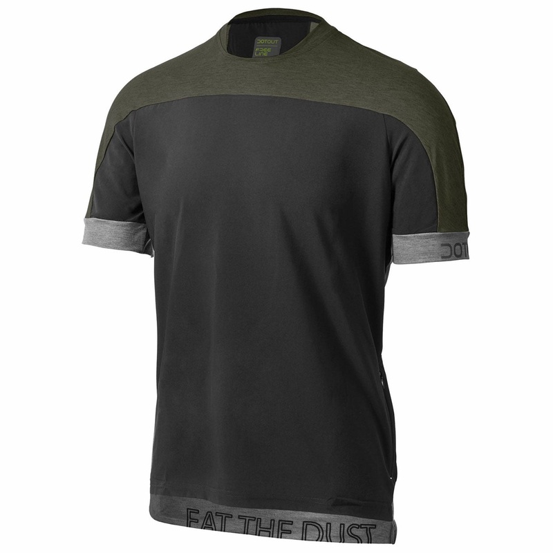 Maglia Dotout Cross - Nero verde