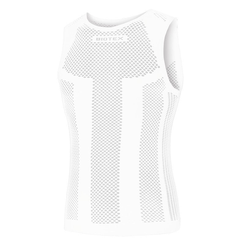 Maglia intima senza maniche Biotex Piuma - Bianco