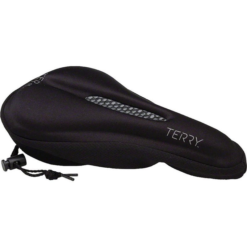 Terry Gel Saddle Cover (Black) 