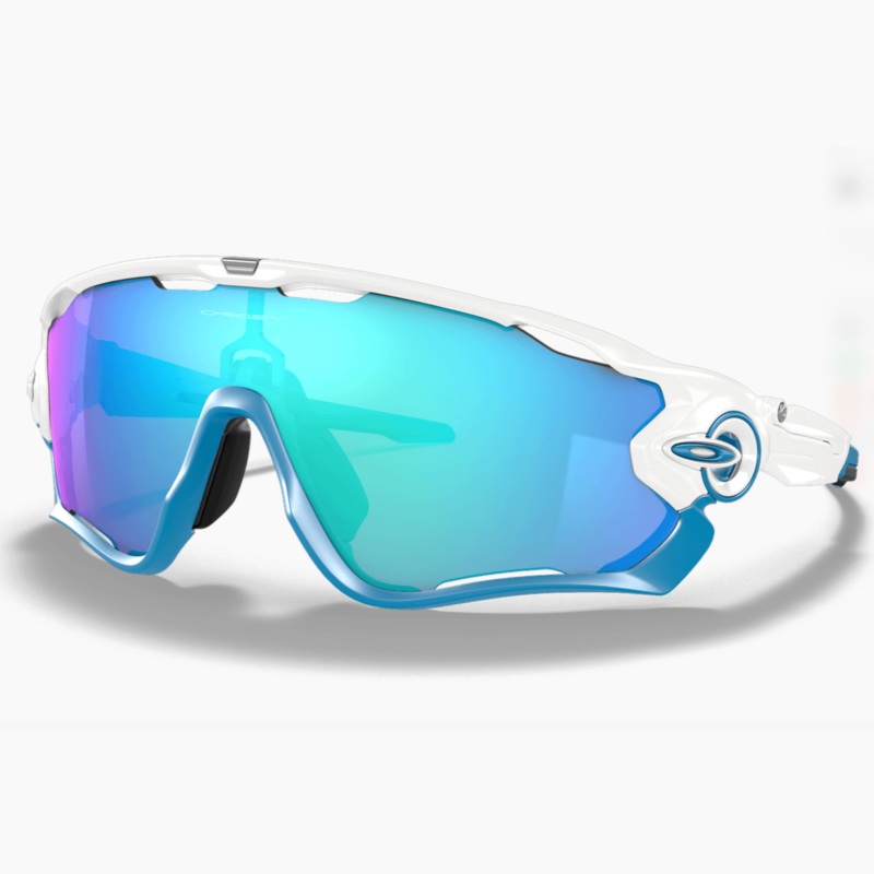 Occhiali Oakley Jawbreaker - Polished White Prizm Sapphire