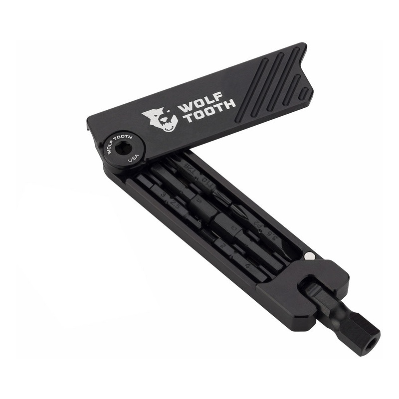 6-BIT HEX WRENCH MULTI-TOOL|Black with Black Bolt