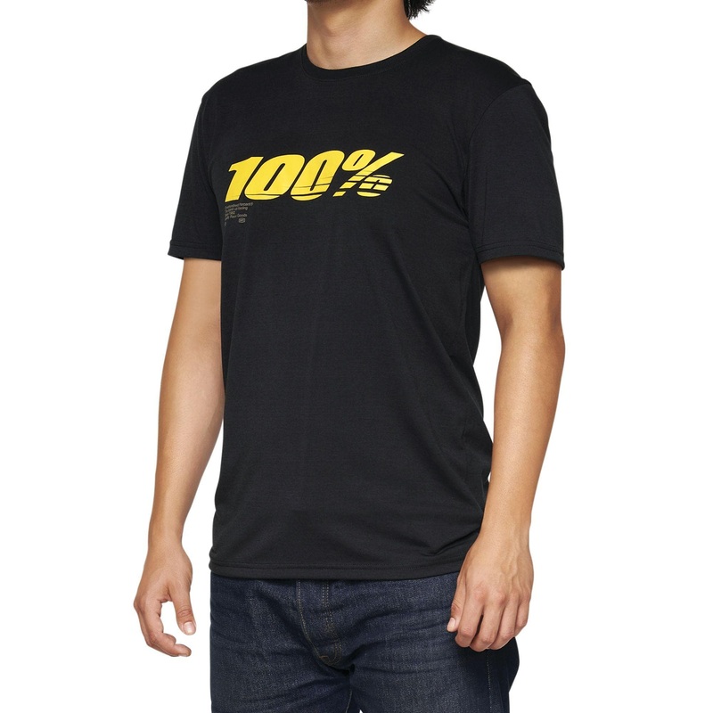 100% SPEED Tech T-Shirt Black|S|XL