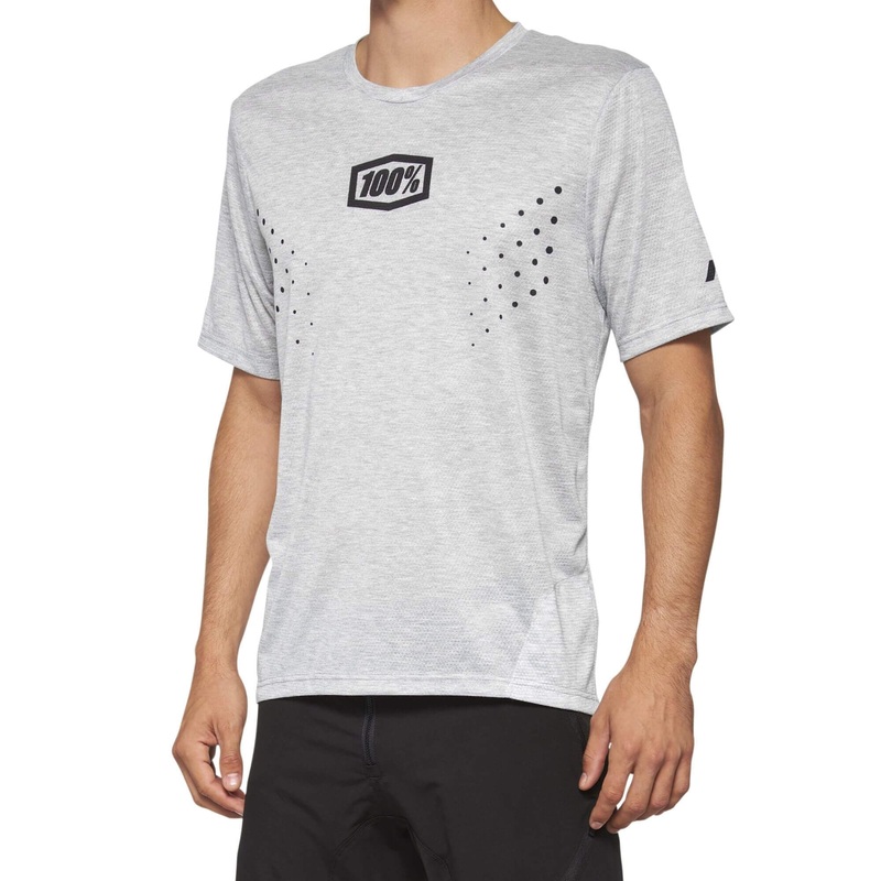 100% Airmatic Mesh Short Sleeve Jersey 2022 Grey