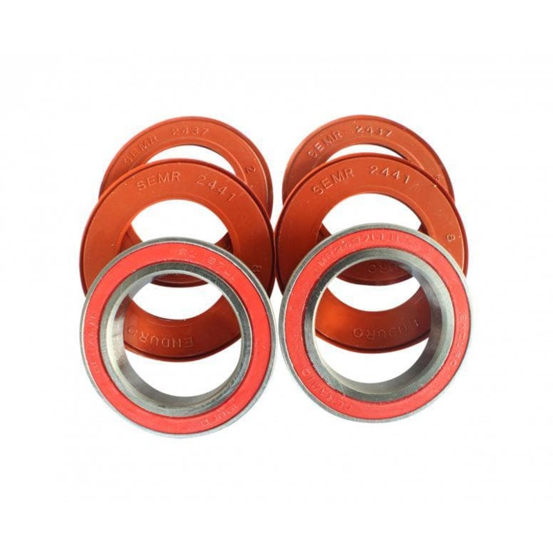 Enduro Bearings Outboard Kit - Shim - Ceramic Hybrid - Black - 24mm