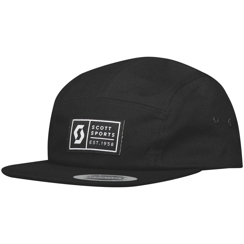 Cappello Scott 5-Panel - Nero|Taglia Unica|Nero