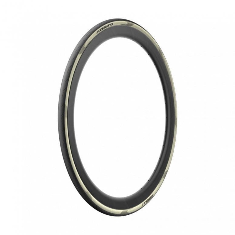 Pirelli P Zero Race Tlr Retro Cream / Smartevo / Techbelt / 700X28C / Tubeless Ready / Clincher - Fo