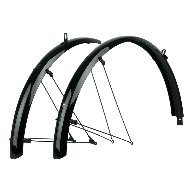 Sks Bluemels 28 Mudguard Set: Black 28 35Mm