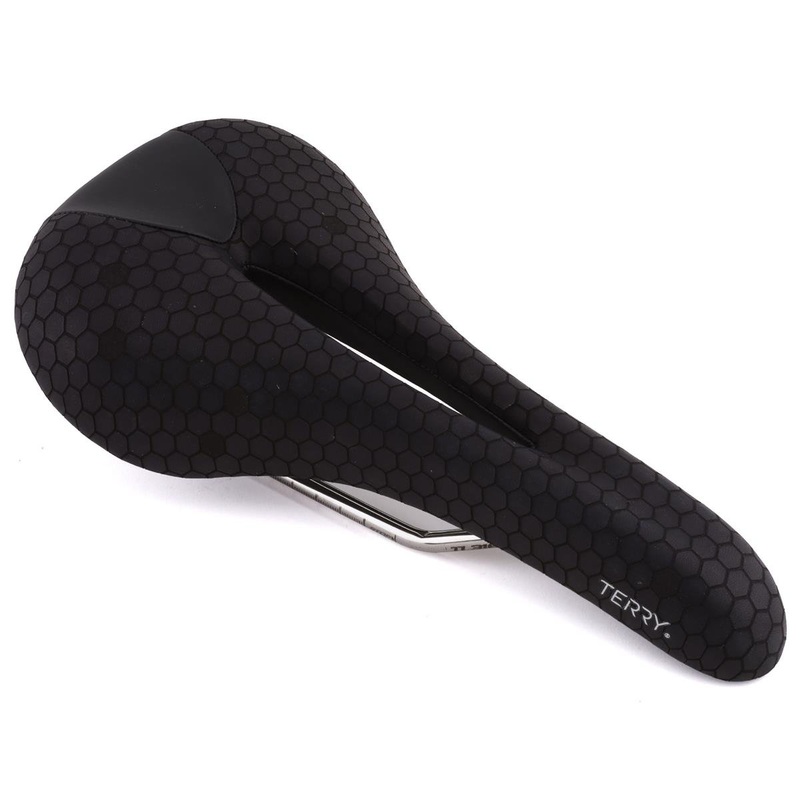 Terry Fly Ti Men's Saddle (Black) (TI-316 Rails) (140mm) 