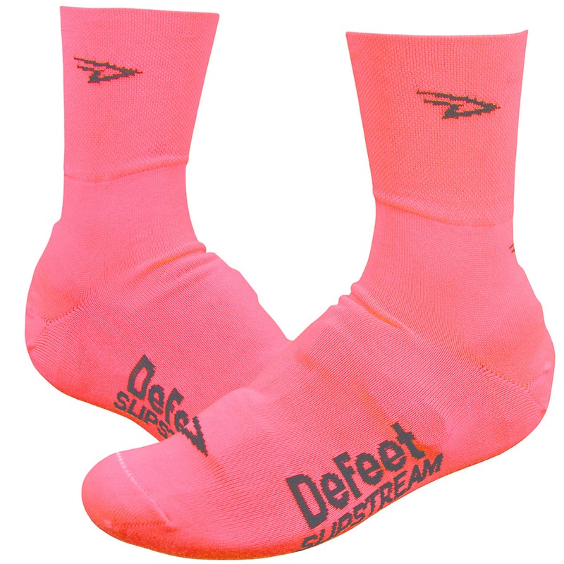 Calzino copriscarpa Slipstream Defeet - Flamingo pink