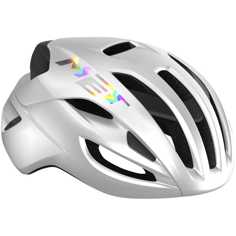 MET Rivale MIPS Helmet - White Holographic Glossy Large