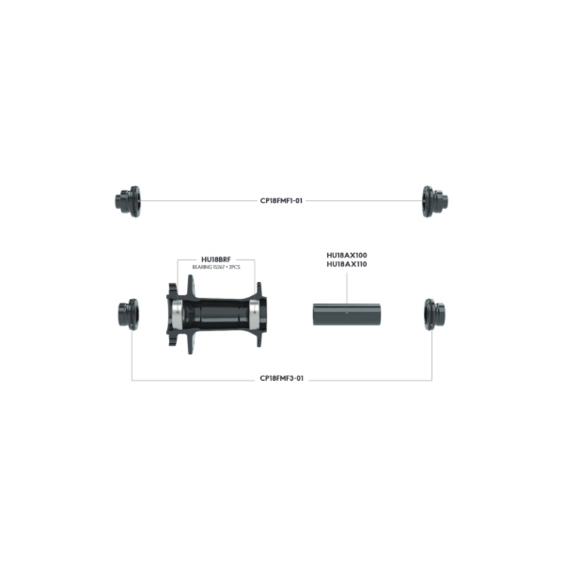 Funn Bearing and Spacer sets for Hubs