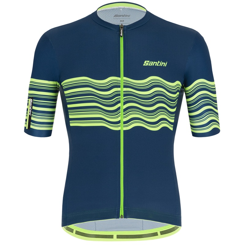 Maglia Santini Tono Profilo - Verde