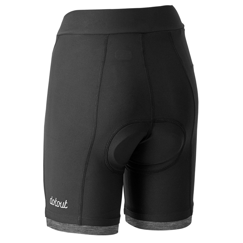 Pantaloncini donna Dotout Instinct Pro - Nero grigio