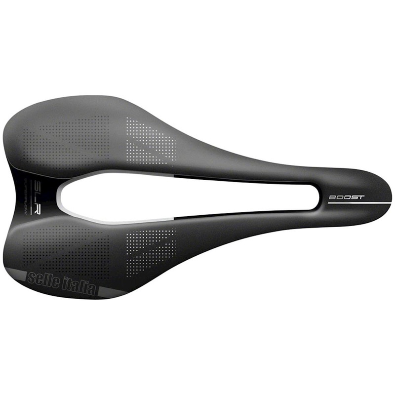 Selle Italia SLR Boost TM Superflow Saddle (Black) (Mangenese Rails) (L3) (145mm)