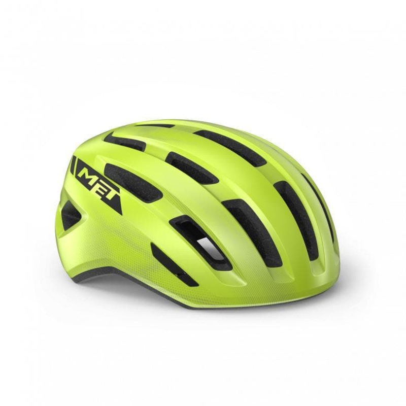 MET Miles Mips - Fluro Yellow - 52-58cm